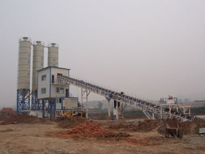 HZS90 Concrete Mixing Plant