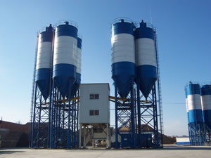 HZS180 Concrete Mixing Plant